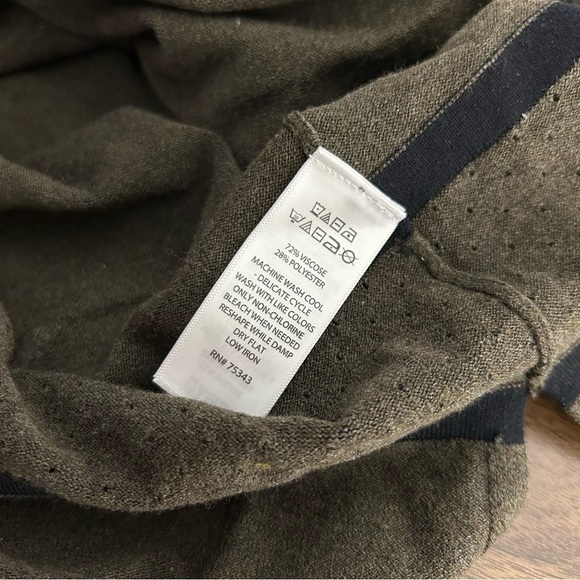 NWT Paraphrase Green Sheath Midi Dress Crew Neck Short Sleeve M - Picture 6 of 10